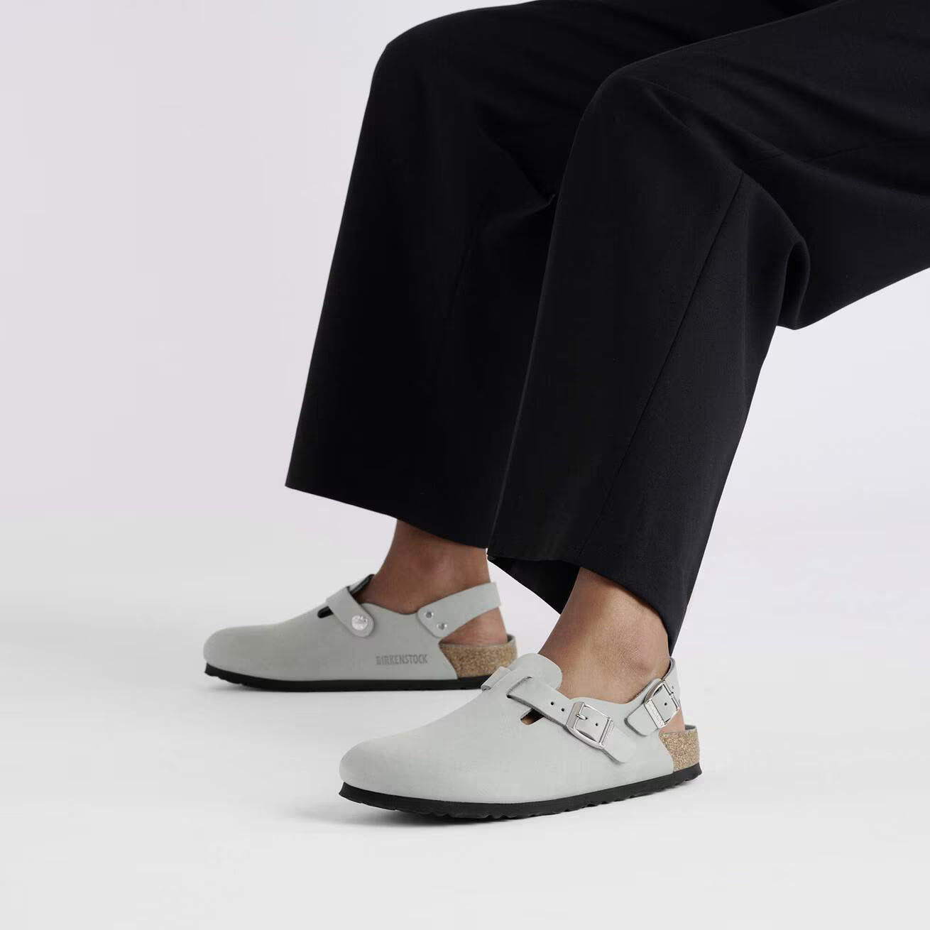 Birkenstock Tokio clogs - Light Grey