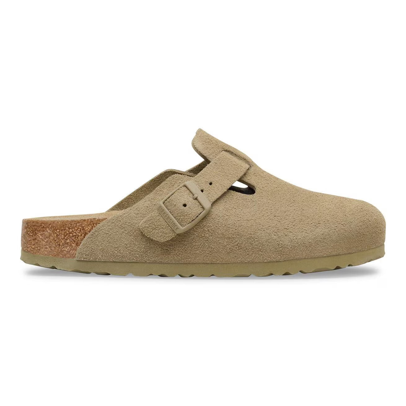 Birkenstock Boston clogs - Taupe Suede