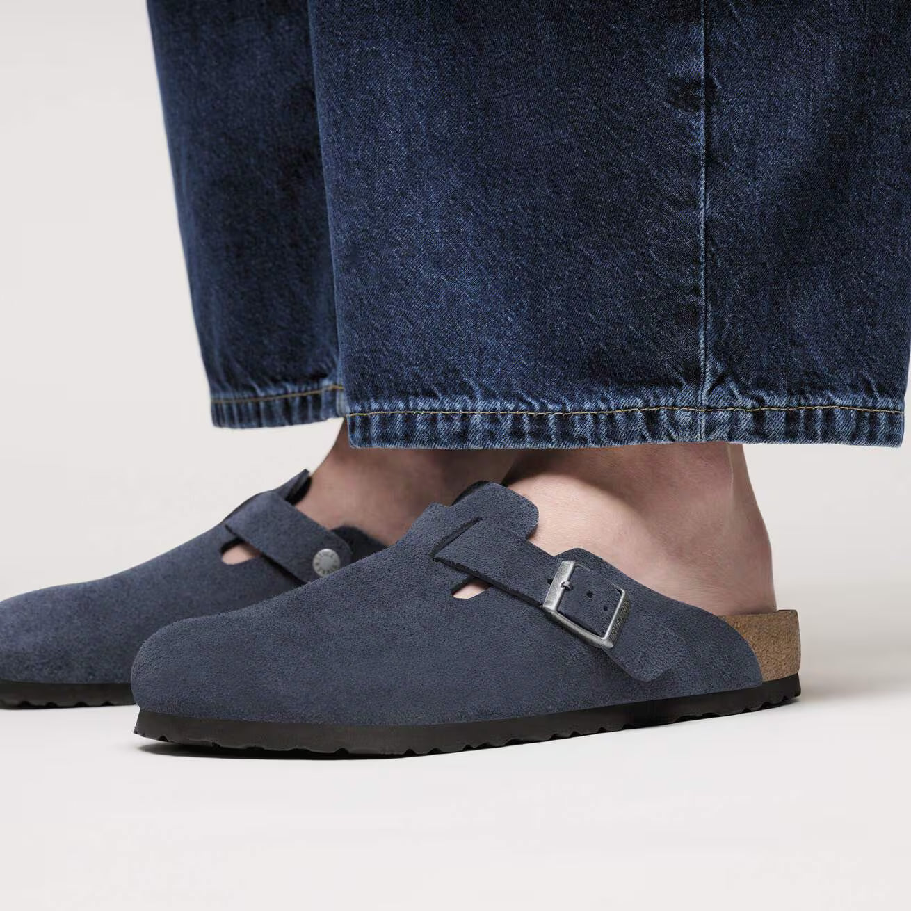 Birkenstock Boston clogs - Marine Blue