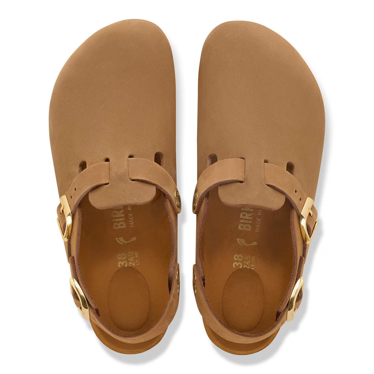 Birkenstock Tokio clogs - Camel Brown