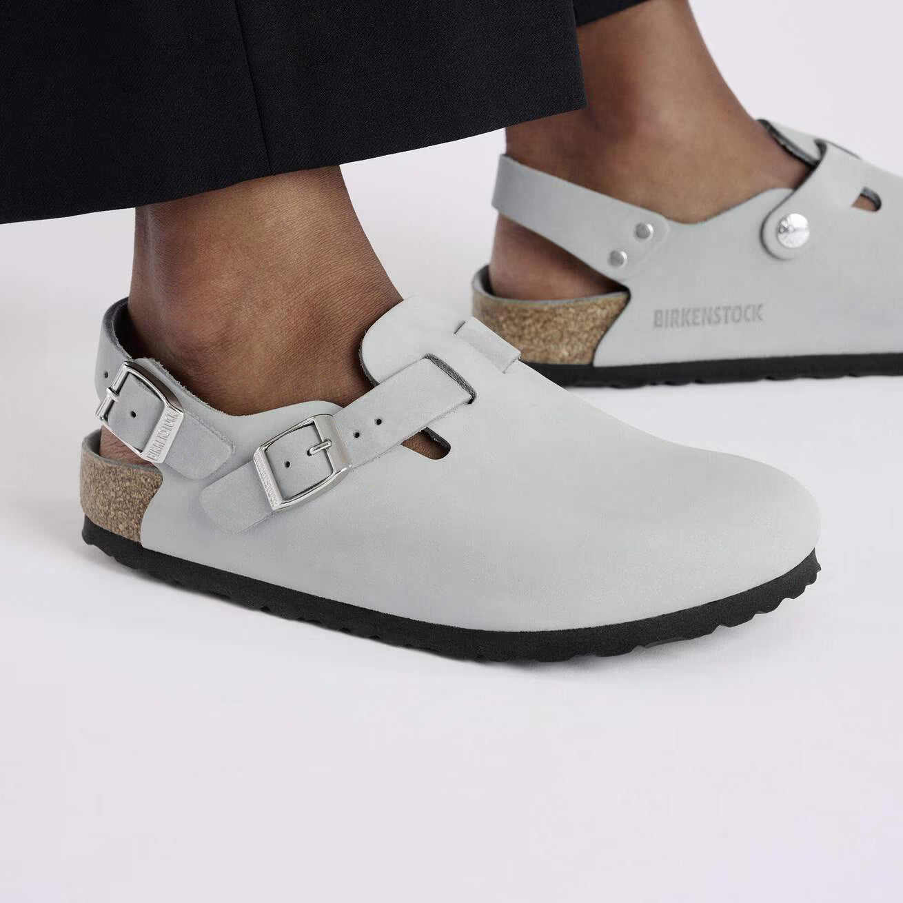 Birkenstock Tokio clogs - Light Grey